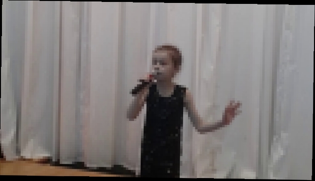 Арина Дьяконова - Песенка о рыбках (В.Райграсс cover) - видеоклип на песню