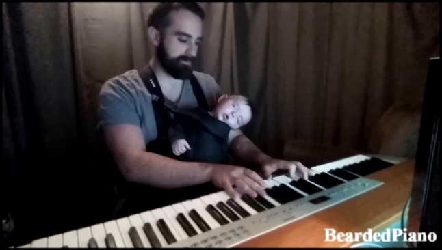 Bearded Piano - Lullaby to my Baby (колыбельная для малыша) - видеоклип на песню