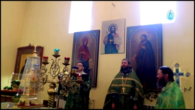 Праздник Святой Троицы в Свято-Троицкой обители. - видеоклип на песню