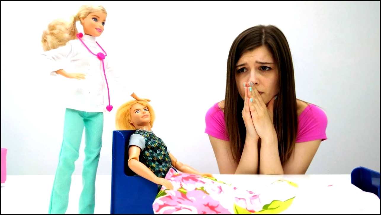 Мультфильм про #БАРБИ (barbie). Принцесса Барби и Кен в больнице! #ToyClub - видеоклип на песню