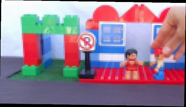 ✿ Мультик про машинки Лего - Эвакуируем машину на штраф стоянку за неправильную парковку - видеоклип на песню