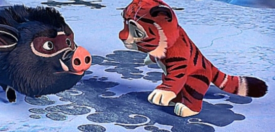 Лео и Тиг - Таёжная сказка - Новые российские мультфильмы для детей 3 серия 