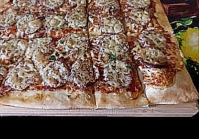 Простой рецепт пиццы на ВОДЕ Рецепт ИТАЛЬЯНСКОЙ пиццы ПИЦЦА в домашних условиях 