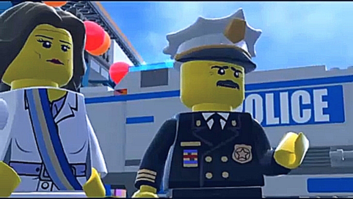 Мультяшки из игры LEGO city про ПОЛИЦЕЙСКИХ Лего Сити Все серии на русском 3 часть - видеоклип на песню