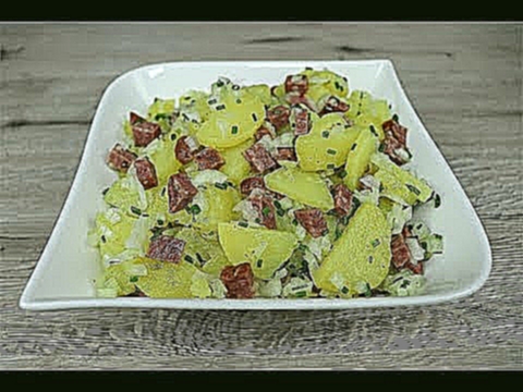 Зимний салат  Картофельный салат  KartoffelSalat 