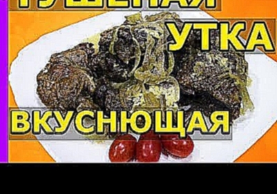 Тушеная утка кусочками - вкусный и простой рецепт!  