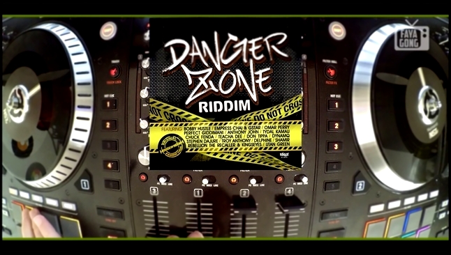 Fyah Gong - Danger Zone Riddim Mix Promo 2016 - видеоклип на песню