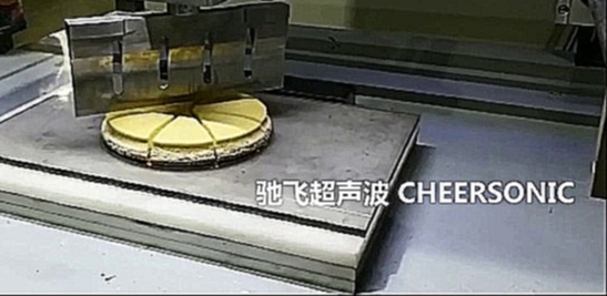 Ультразвуковое оборудование для сыра с круглым тортом / муссом 