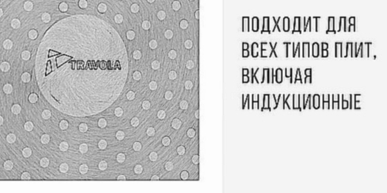 Обзор «Сковорода для вафель "Travola". Диаметр 26 см, цвет черный, серый» 