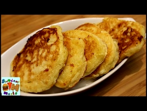 SYRNIKI COTTAGE CHEESE PANCAKES RECIPE - Сырники 