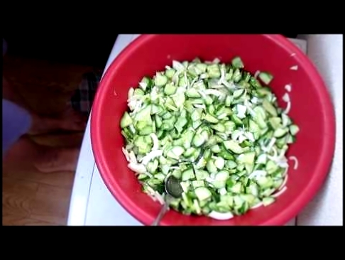 Салат из огурцов на зиму вкусный и легкий рецепт 