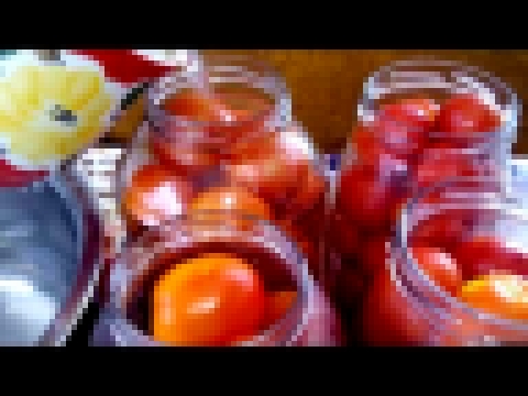 Помидоры в томатном соусе, простой рецепт! 