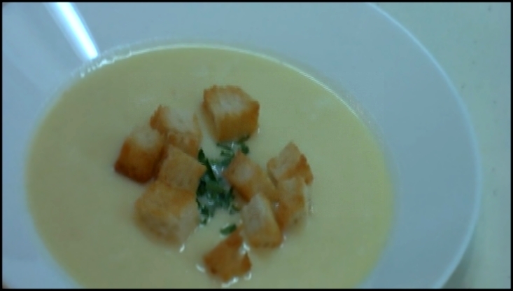 Суп-пюре из картофеля видео рецепт. Книга о вкусной и здоровой пище  