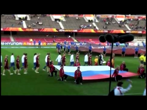WOMEN's EURO 2009: Россия - Италия - видеоклип на песню