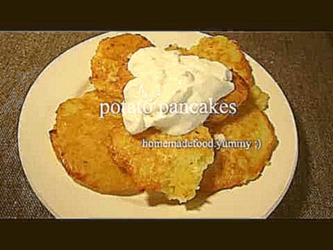Potato pancaces draniki/ Драники/ Деруны/ Картофельные блины 