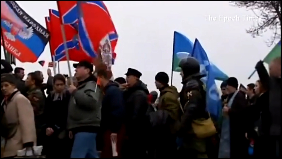 В Санкт-Петербурге прошел марш в поддержку украинских сепаратистов (новости) - видеоклип на песню