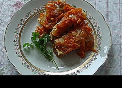Очень вкусные голубцы. 