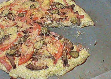 Пицца из цветной капусты. Диета Дюкана. 