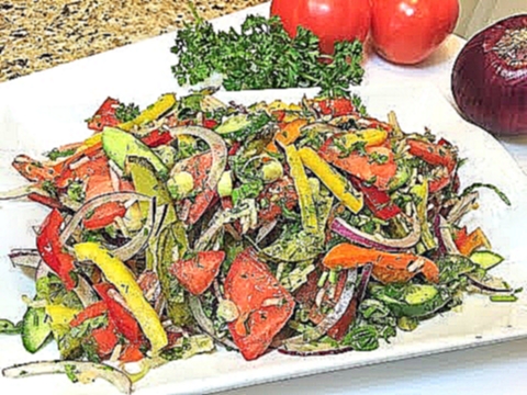 Салат ВИТАМИННЫЙ. Наивкуснейший Простой рецепт  для новичков Autunm Vegetable Salad 