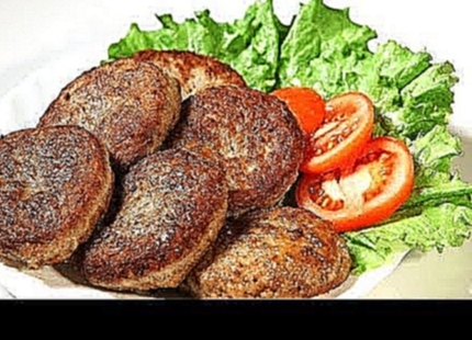 КОТЛЕТЫ из говяжьего фарша. Классический рецепт. Ооооочень вкусно! 