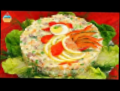 САЛАТ ОЛИВЬЕ ПО-ЦАРСКИ! НОВОГОДНИЙ САЛАТ - ну, оОчень вкусный! 