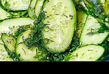 Очень Простой, Но Обалденный На Вкус  Салат из Огурцов, За Копейки 