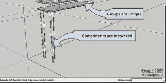 Уроки по SketchUp 8. Базовый курс. Урок 4  