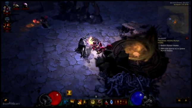 Diablo III: Reaper of Souls [Режим Приключений] Колдун и Охотник на демонов 70 lvl  ✔ "Истязание" - видеоклип на песню