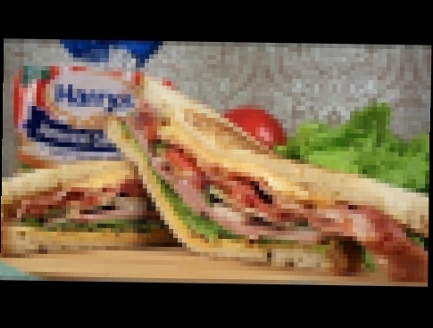 Как приготовить классический американский сэндвич | Простой рецепт 