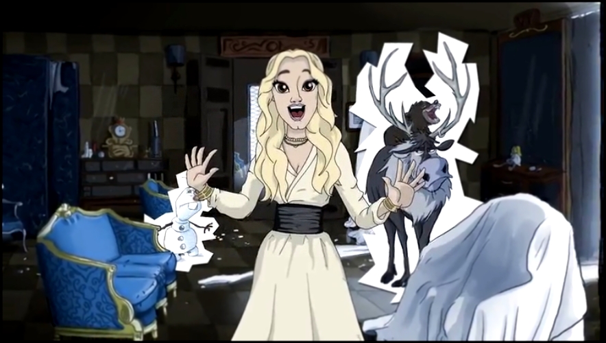 Frozen - 'Let it go' (ANIMATION PARODY)    HD  2014  http://vk.com/public53281593 КЛИПЫ - видеоклип на песню