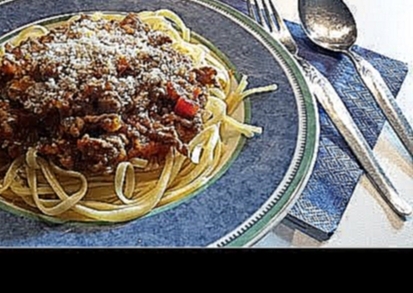Обед за 20 минут Спагетти под соусом Болоньезе Рецепты с Термомикс TМ5 TМ31 