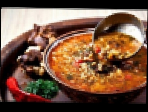 Машхурда - густой и очень вкусный узбекский суп 