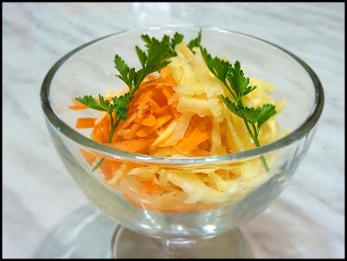 Как сделать самый простой салат из репы 