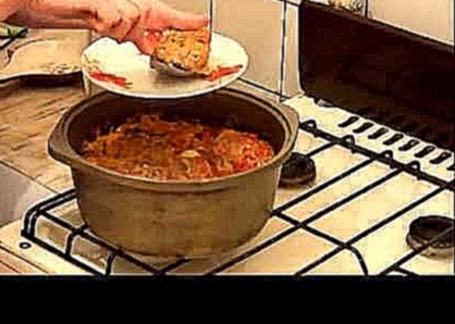 Ленивые голубцы видео рецепт 