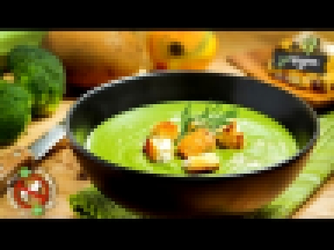 VEG ONE ⁞ #Веган 2.0 ⁞ Крем суп из брокколи. Веганский крем суп из брокколи со сливками 