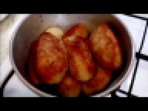 Колдуны по- белорусски. Potato cutlets with meat 