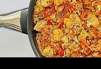 Рис с овощами от Мармеладной Лисицы. Вегетарианский плов универсальный рецепт. RICE WITH VEGETABLES 