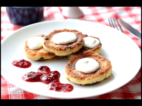 Рецепт - Вкусные сырники, очень ПРОСТОЙ и быстрый рецепт [Simple Food - видео рецепты] 