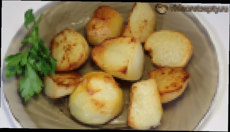 Обжаренная картошка - Fried potatoes 