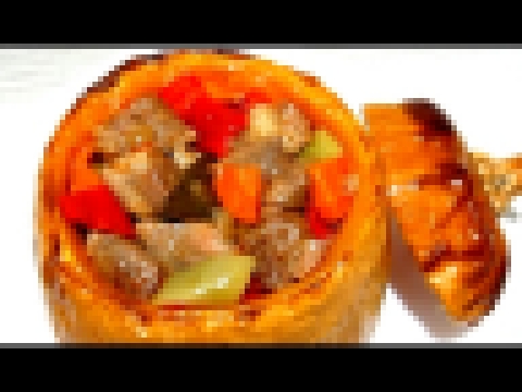 #ТЫКВА Фаршированная Мясом Запеченная в Духовке Очень ВКУСНО #Рецепт 