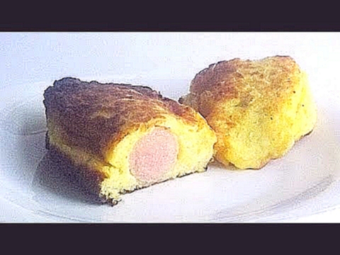 Картофельные Колбаски с Сосиской кулинарный видео рецепт 