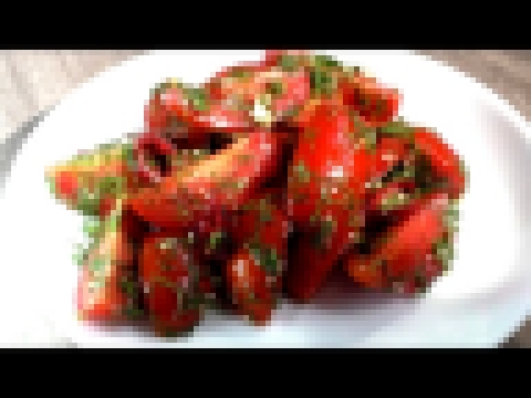 Острые помидоры. Spicy tomatoes. Рецепт классной закуски) 