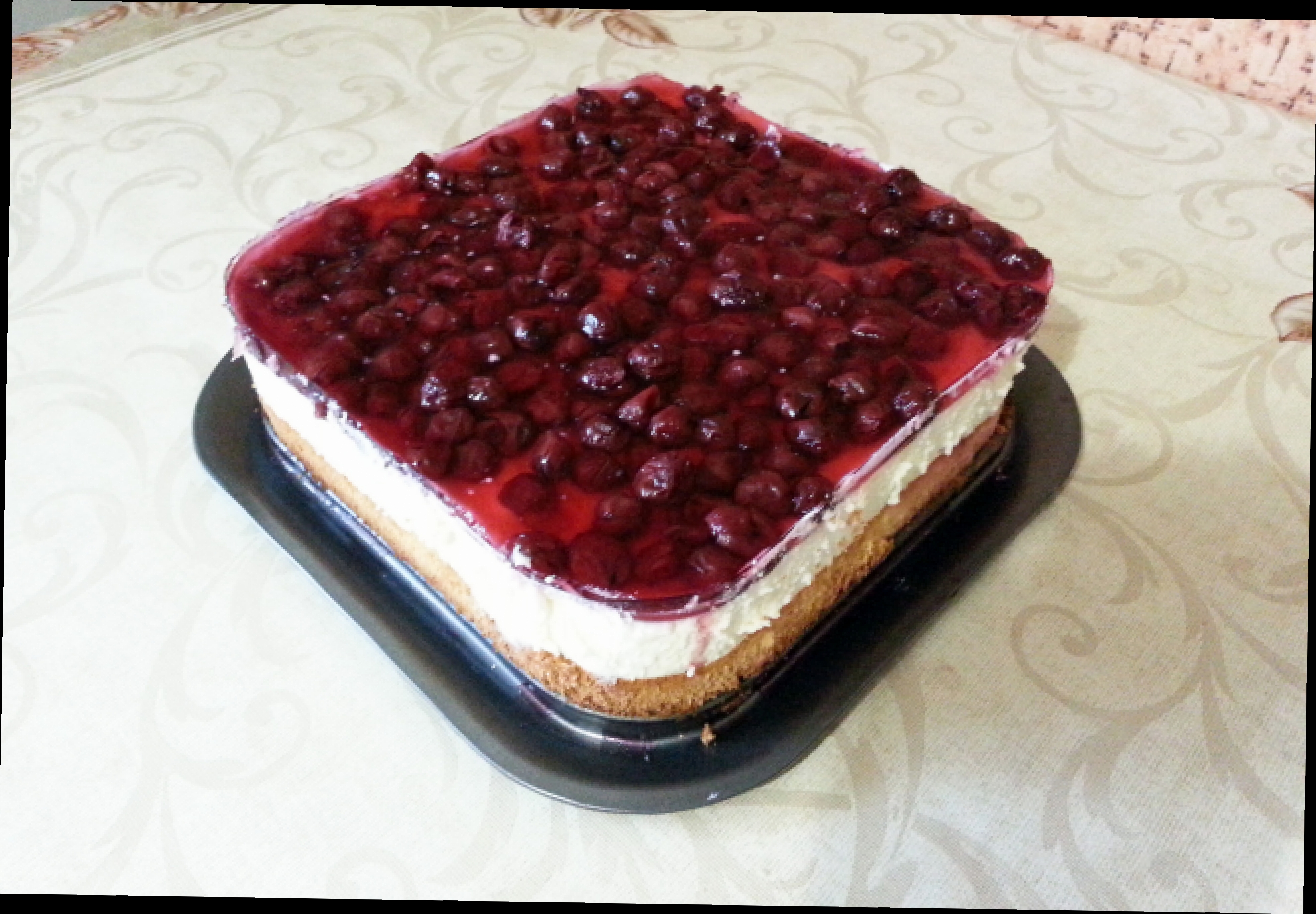 Бисквит Чизкейк рецепт CheeseCake Бисквитный торт с вишней cheese cake cheesecake factory recipes 