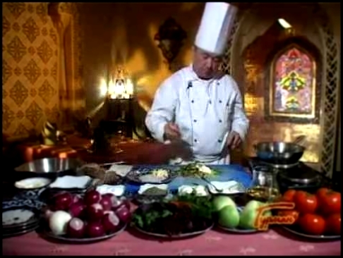 Как приготовить Узбекский салат Ташкент рецепт 