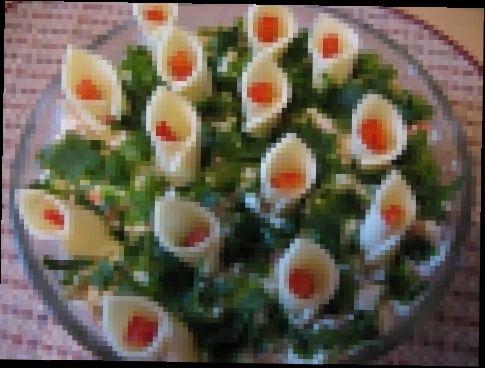 Салат Каллы с морепродуктами.  Рецепты вкусных слоеных салатов Просто Объедение. 