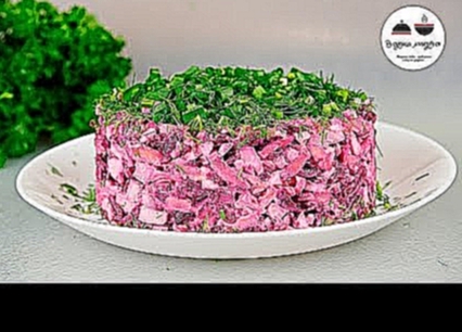 САЛАТ с запеченной свеклой, сыром и яйцом  Рецепт салата на каждый день  Salad With Baked Beets 