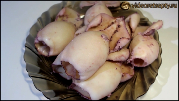 Как варить кальмары - How to cook squid 