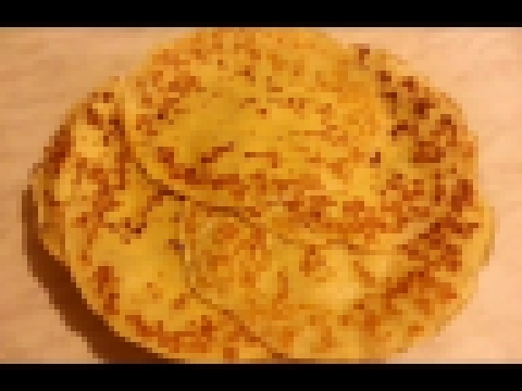 Блинчики с жареным луком и сыром / Pancakes with fried onions and cheese 