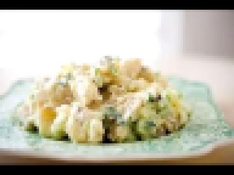Вкусный американский  картофельный  салат видео рецепт # 4 