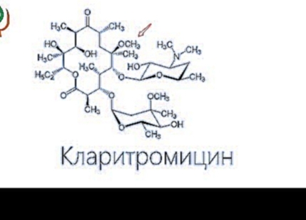 По-быстрому о лекарствах. Кларитромицин 